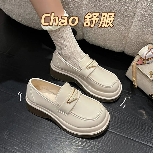 Shallow Mouth Clogs Platform Loafers